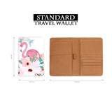 Travel Wallet - Exotic Elegance Flamingo