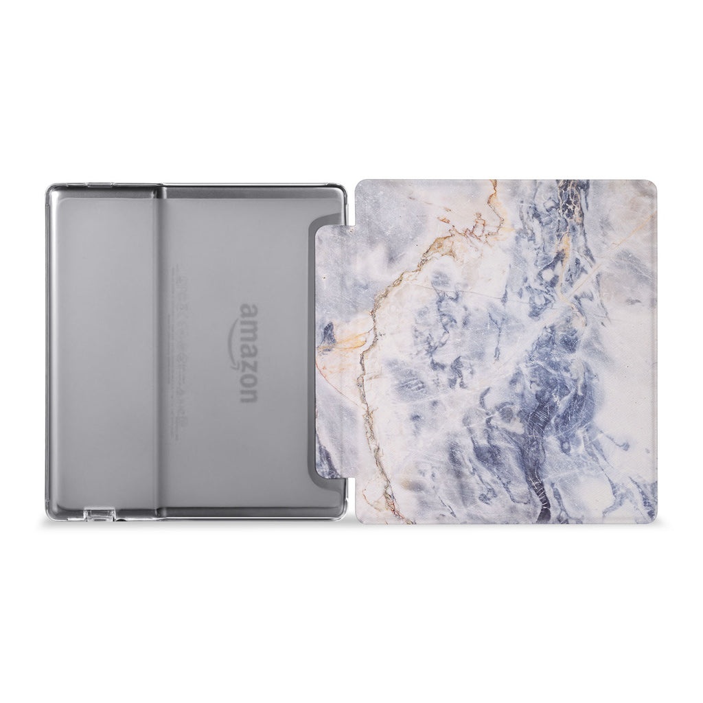 The whole view of Personalized Kindle Oasis Case with Marble design
