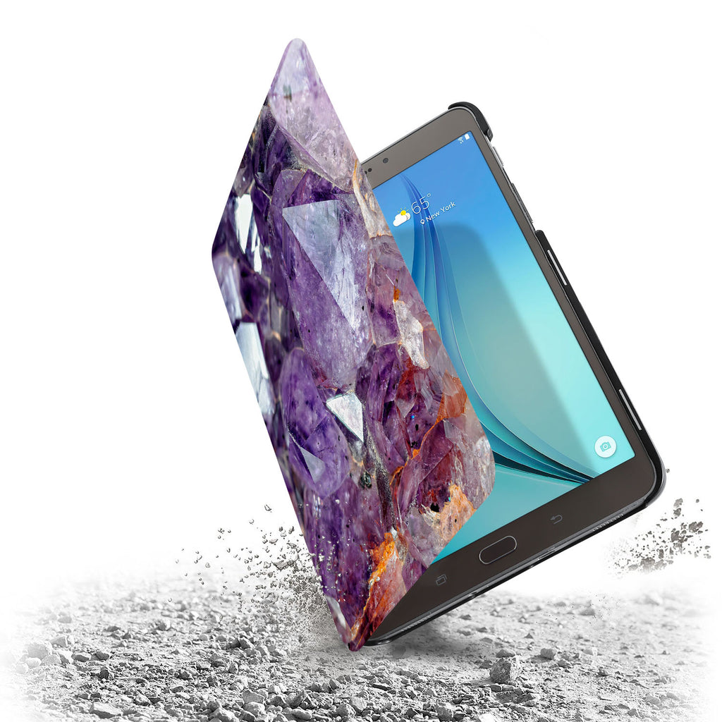 the drop protection feature of Personalized Samsung Galaxy Tab Case with Crystal Diamond design