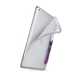 iPad SeeThru Casd with Crystal Diamond Design 