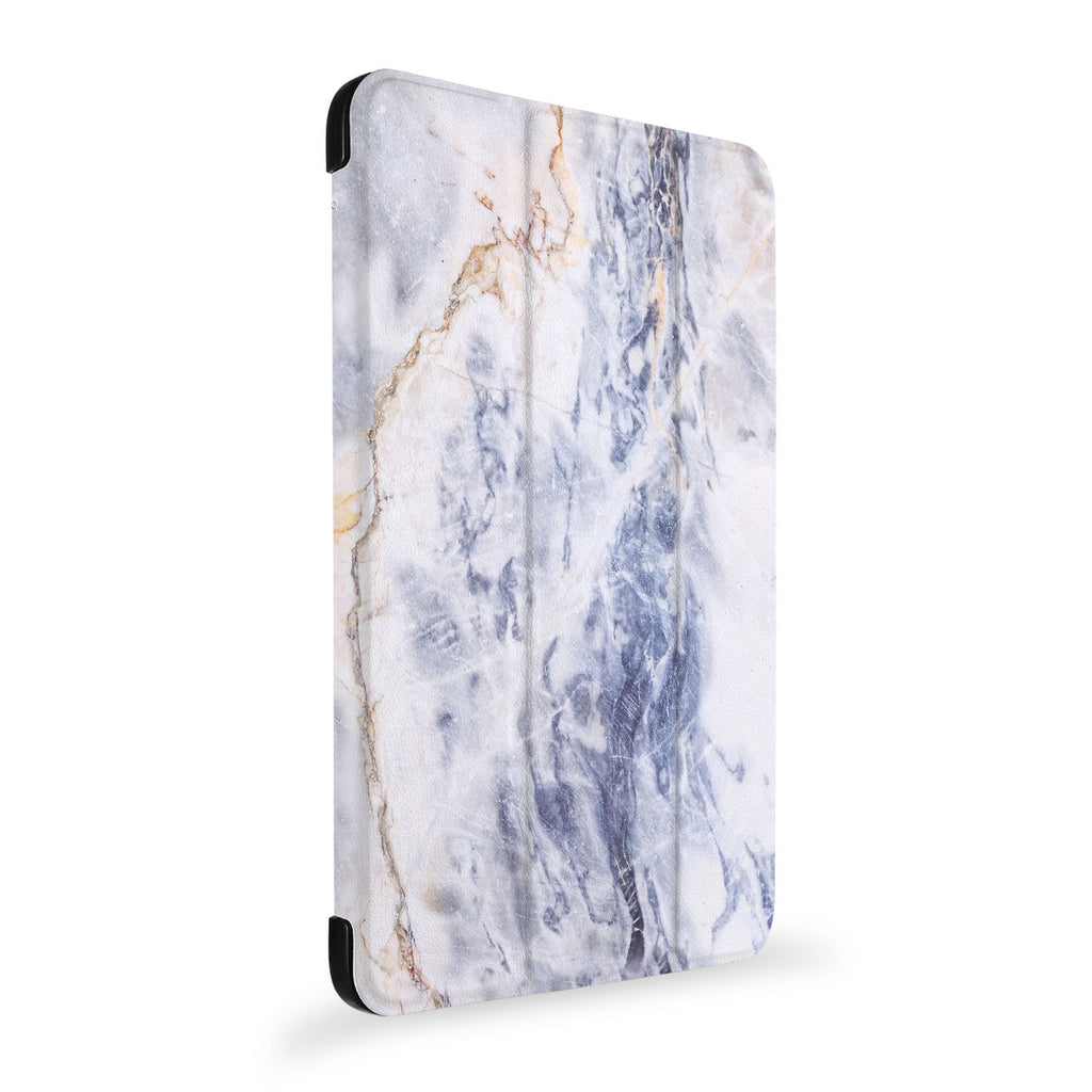 the side view of Personalized Samsung Galaxy Tab Case with Marble design