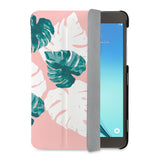 auto on off function of Personalized Samsung Galaxy Tab Case with Pink Flower 2 design - swap