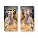 Personalized Samsung Galaxy Wallet Case with Horse desig marries a wallet with an Samsung case, combining two of your must-have items into one brilliant design Wallet Case. 