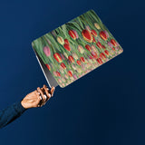 personalized microsoft laptop case features a lightweight two-piece design and Oil Painting Abstract print