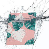 Water-safe fabric cover complements your Kindle Oasis Case with Pink Flower 2 design