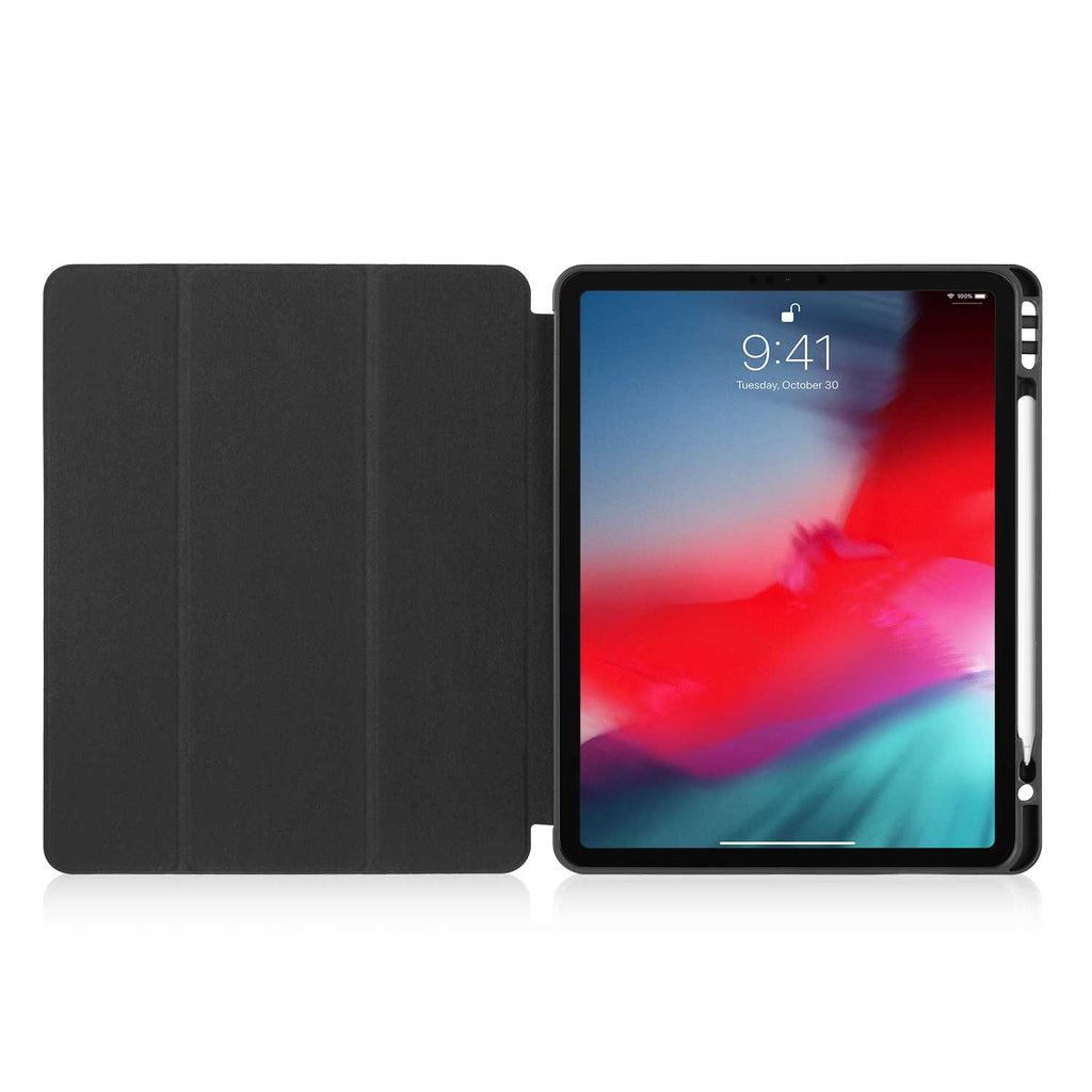 iPad Tri-Fold Smart Cover Case with Apple Pencil Slot