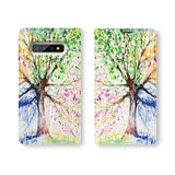 Personalized Samsung Galaxy Wallet Case with WatercolorFlower desig marries a wallet with an Samsung case, combining two of your must-have items into one brilliant design Wallet Case. 