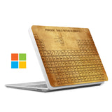 The #1 bestselling Personalized microsoft surface laptop Case with Science design