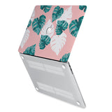 hardshell case with Pink Flower 2 design has rubberized feet that keeps your MacBook from sliding on smooth surfaces