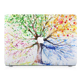 This lightweight, slim hardshell with Watercolor Flower design is easy to install and fits closely to protect against scratches