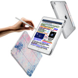 Vista Case iPad Premium Case with Oil Painting Abstract Design has trifold folio style designed for best tablet protection with the Magnetic flap to keep the folio closed.