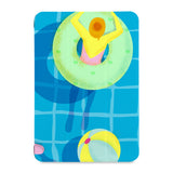 the front view of Personalized Samsung Galaxy Tab Case with Beach design