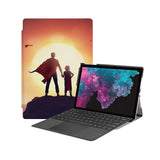 the Hero Image of Personalized Microsoft Surface Pro and Go Case with Father Day design