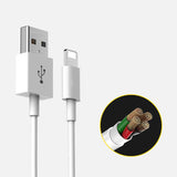 Lightning USB Cable for iPhone iPad - Pack of 3