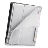 flexible back TPU cover of Personalized Kindle Oasis Case with Marble Art design