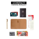 how to use compact size personalized RFID blocking passport travel wallet with Scandinavian design