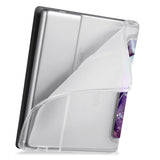 flexible back TPU cover of Personalized Kindle Oasis Case with Crystal Diamond design