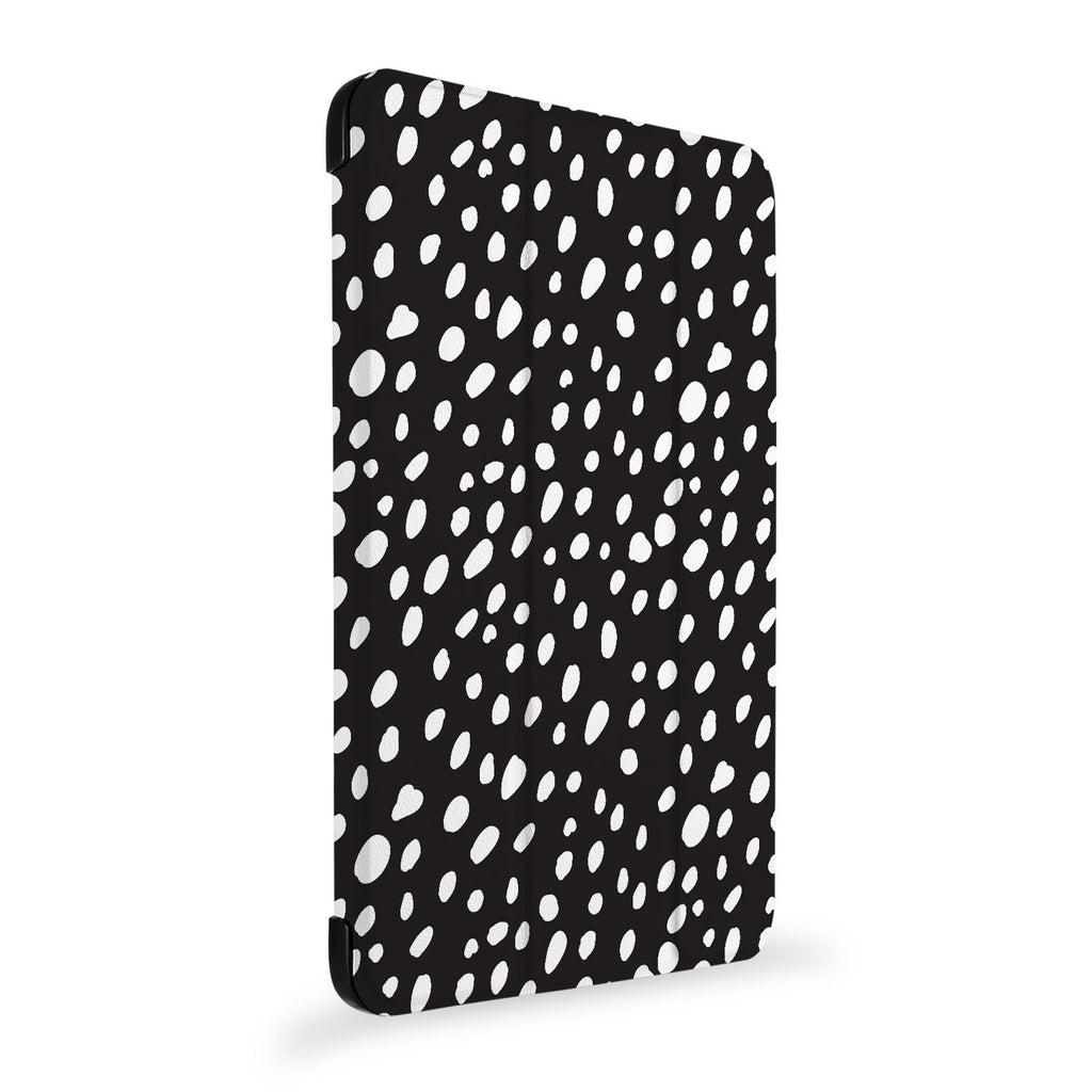 the side view of Personalized Samsung Galaxy Tab Case with Polka Dot design