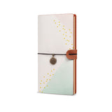 Traveler's Notebook - Simple Scandi Luxe-the side view of midori style traveler's notebook - swap