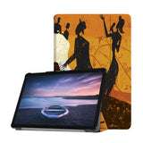 Personalized Samsung Galaxy Tab Case with Music design provides screen protection during transit