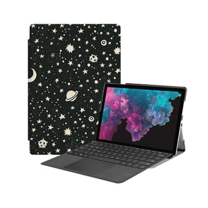 the Hero Image of Personalized Microsoft Surface Pro and Go Case with Space design