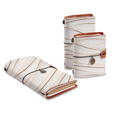 three size of midori style traveler's notebooks with Luxury design