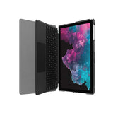 Personalized Microsoft Surface Pro and Go Case and keyboard with Geometric Flower design