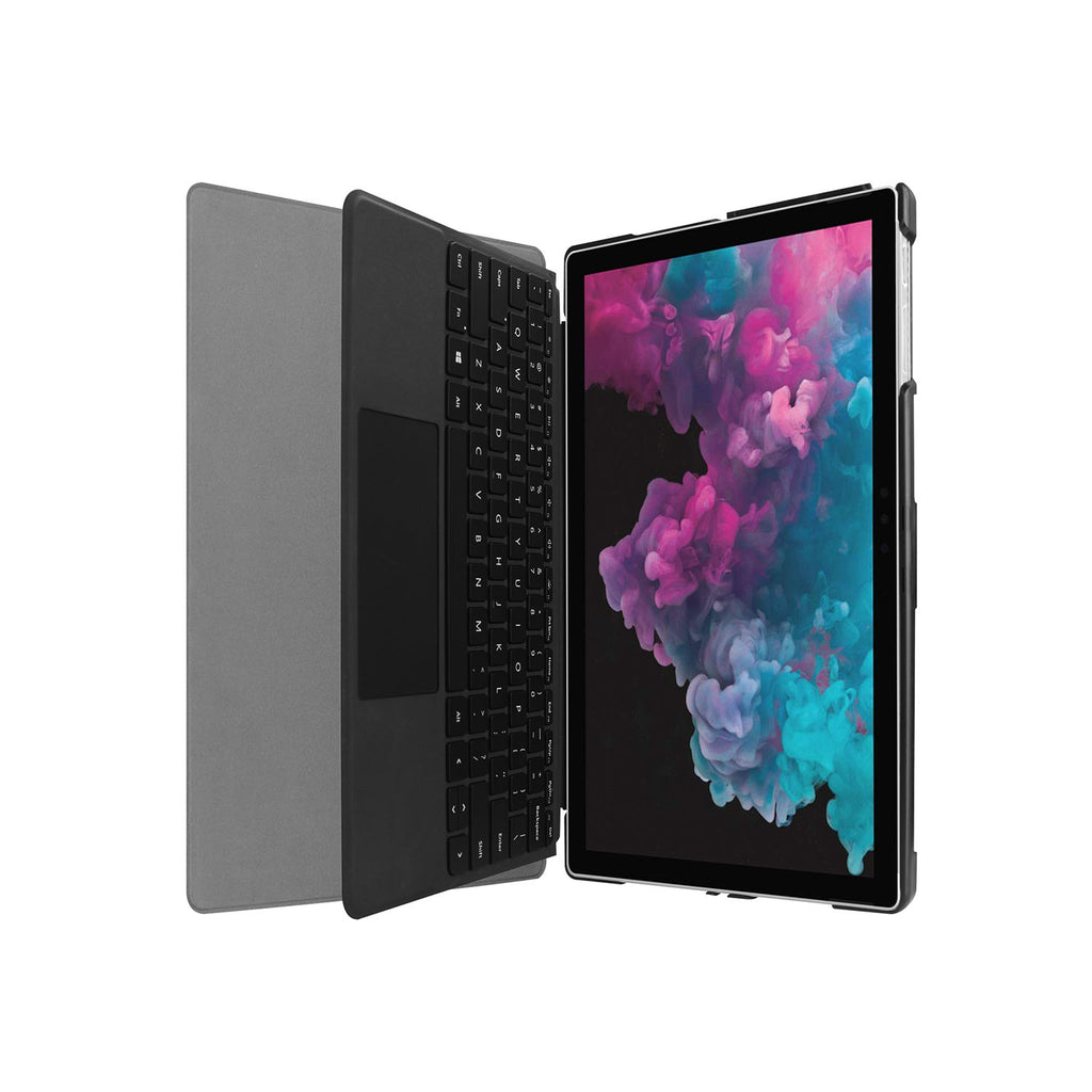 Personalized Microsoft Surface Pro and Go Case and keyboard with Simple Scandi Luxe design