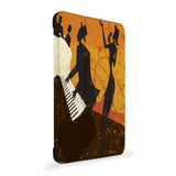 the side view of Personalized Samsung Galaxy Tab Case with Music design