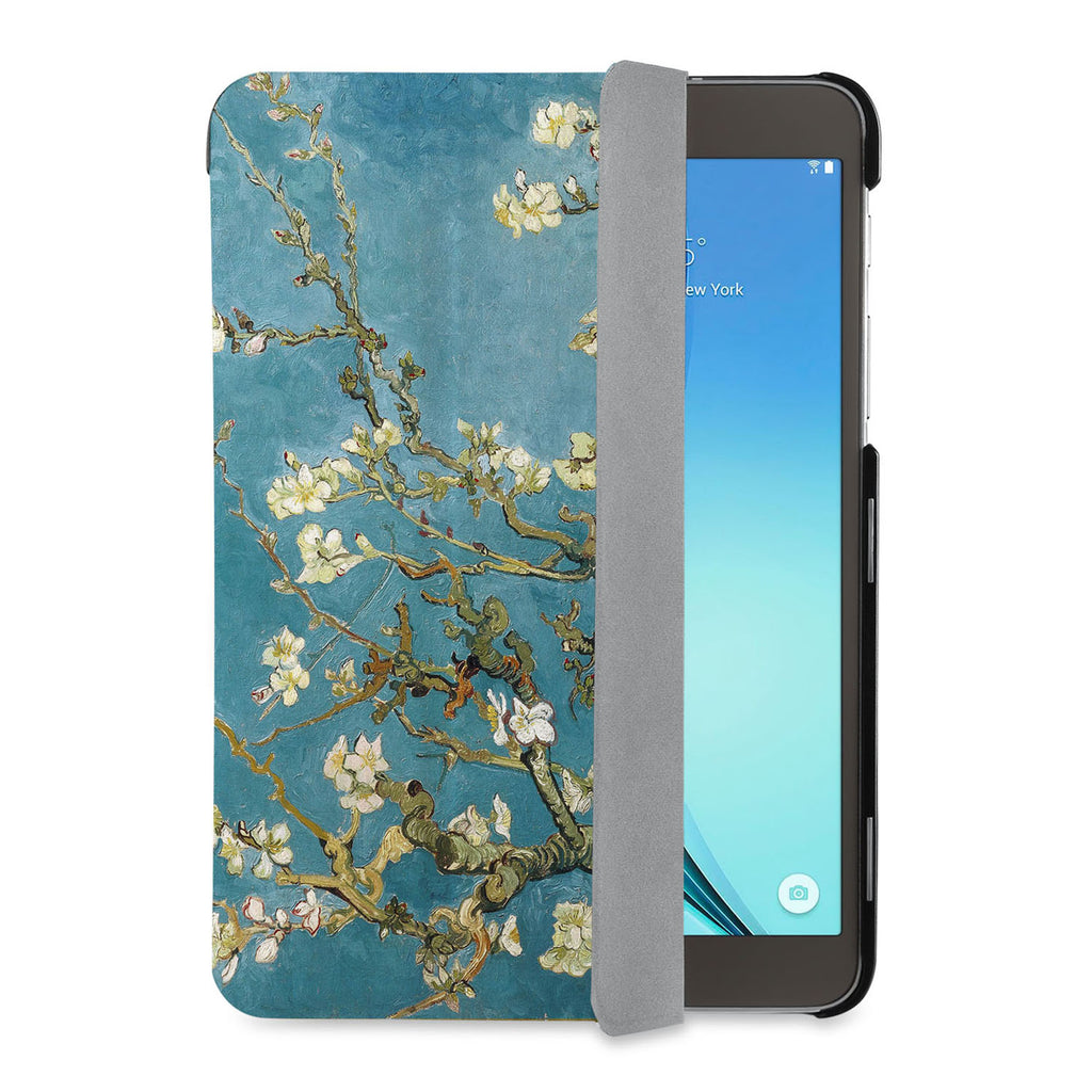 auto on off function of Personalized Samsung Galaxy Tab Case with Oil Painting design - swap