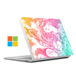 The #1 bestselling Personalized microsoft surface laptop Case with Abstract Oil Painting design