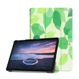 Personalized Samsung Galaxy Tab Case with Leaves design provides screen protection during transit