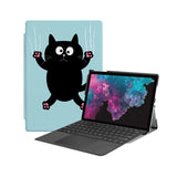 the Hero Image of Personalized Microsoft Surface Pro and Go Case with Cat Kitty design