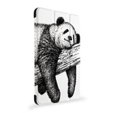 the side view of Personalized Samsung Galaxy Tab Case with Cute Animal design
