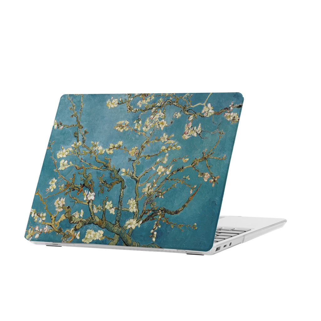personalized microsoft laptop case features a lightweight two-piece design and Oil Painting print