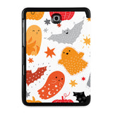 the back view of Personalized Samsung Galaxy Tab Case with Halloween design