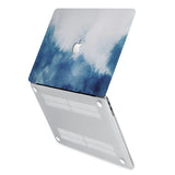 hardshell case with Abstract Ink Painting design has rubberized feet that keeps your MacBook from sliding on smooth surfaces