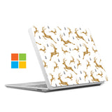 The #1 bestselling Personalized microsoft surface laptop Case with Christmas design