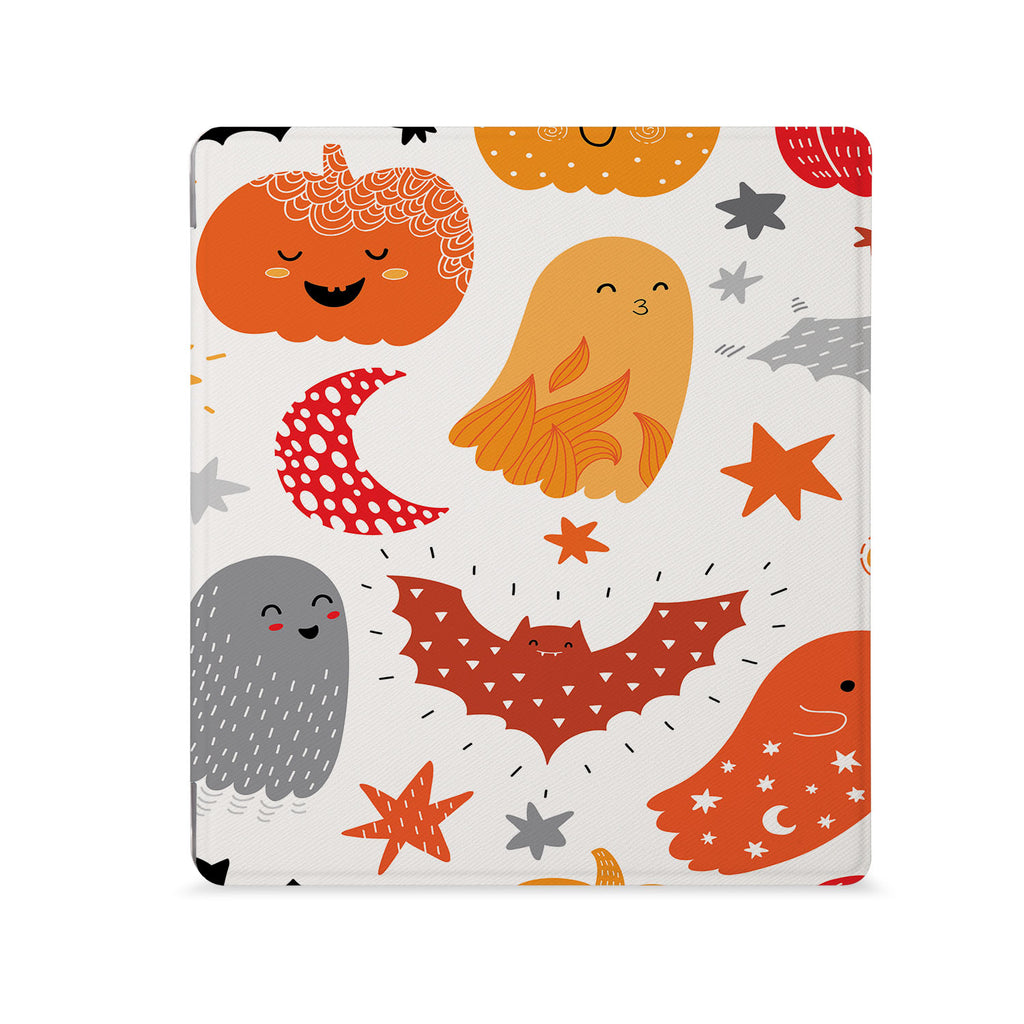 the Front View of Personalized Kindle Oasis Case with Halloween design - swap