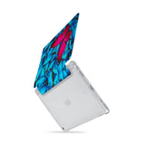 iPad SeeThru Casd with Butterfly Design  Drop-tested by 3rd party labs to ensure 4-feet drop protection