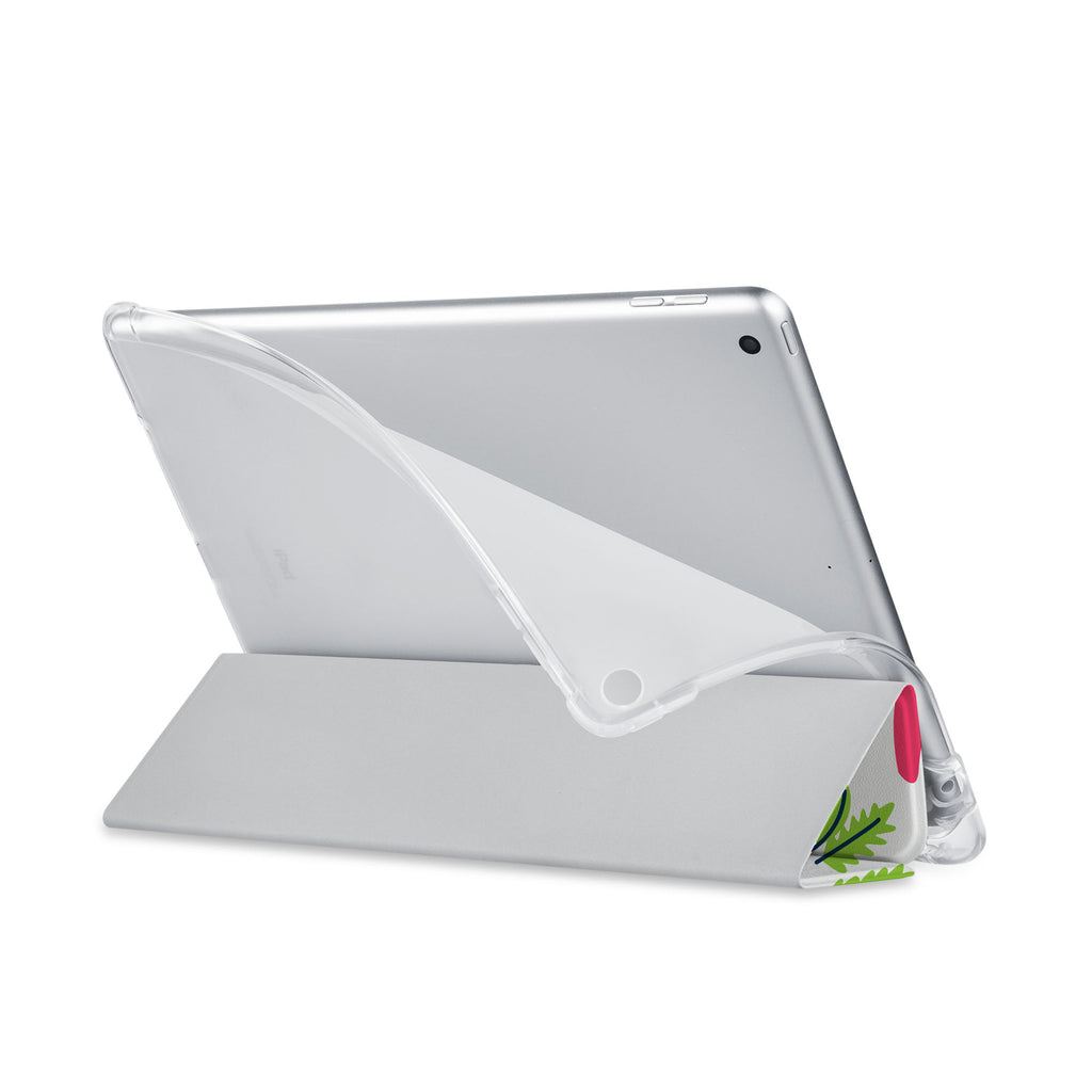 Balance iPad SeeThru Casd with Dinosaur Design has a soft edge-to-edge liner that guards your iPad against scratches.