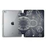 Vista Case iPad Premium Case with Astronaut Space Design uses Soft silicone on all sides to protect the body from strong impact.
