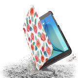 the drop protection feature of Personalized Samsung Galaxy Tab Case with Rose design