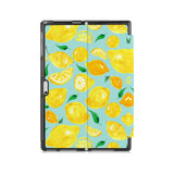 the back side of Personalized Microsoft Surface Pro and Go Case with Fruit design