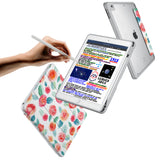 Vista Case iPad Premium Case with Rose Design has trifold folio style designed for best tablet protection with the Magnetic flap to keep the folio closed.