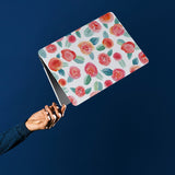 personalized microsoft laptop case features a lightweight two-piece design and Rose print