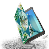 the drop protection feature of Personalized Samsung Galaxy Tab Case with Tropical Leaves design