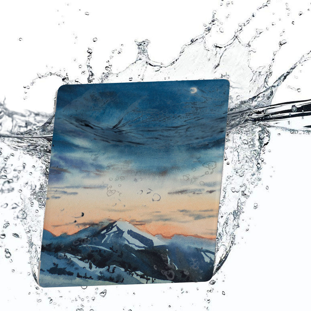 Water-safe fabric cover complements your Kindle Oasis Case with Landscape design