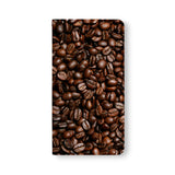 Front Side of Personalized Samsung Galaxy Wallet Case with Coffee design