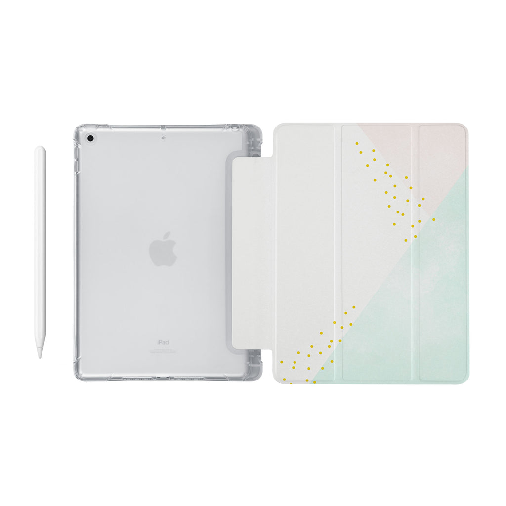 iPad SeeThru Casd with Simple Scandi Luxe Design Fully compatible with the Apple Pencil
